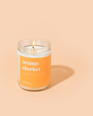 Orange Sherbet Soy Candle - Standard