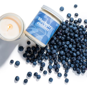 The Grayter Good x Candelles Blueberry Cobbler Soy Candle - Standard