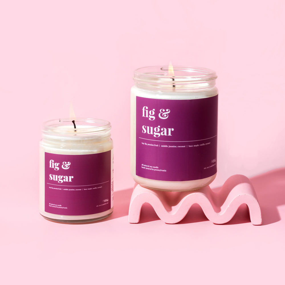 Fig and Sugar Soy Candle - Standard