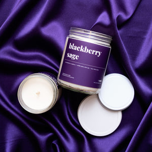 Blackberry Sage Soy Candle - Petite