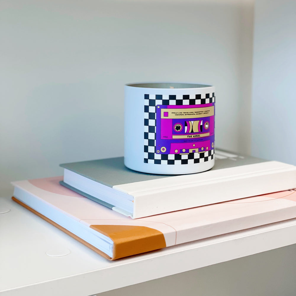 
            
                Load image into Gallery viewer, Mixtape: The Rebel - Buttered Bourbon Soy Candle
            
        