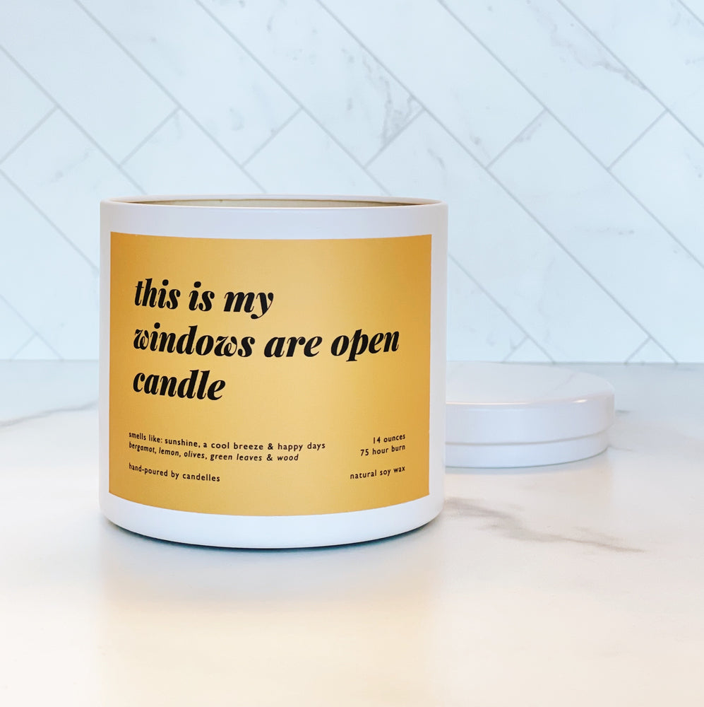 Windows Are Open - Citrus Orchard Soy Candle
