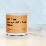 Cozy Up With A Book - Fireside Spice Soy Candle