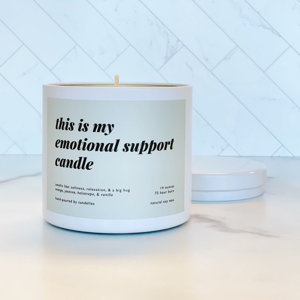 Emotional Support - Orange Blossom Soy Candle