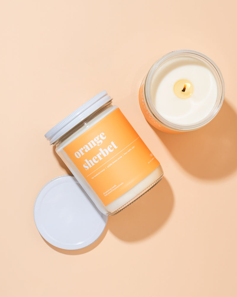 CQ Exclusive: Orange Sherbet Soy Candle - Standard