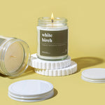 White Birch Soy Candle - Petite