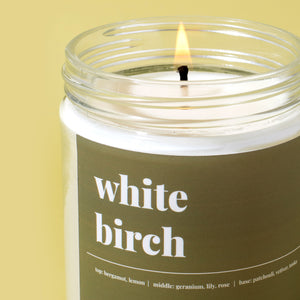 
            
                Load image into Gallery viewer, White Birch Soy Candle - Standard
            
        