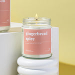 Gingerbread Spice Soy Candle - Petite