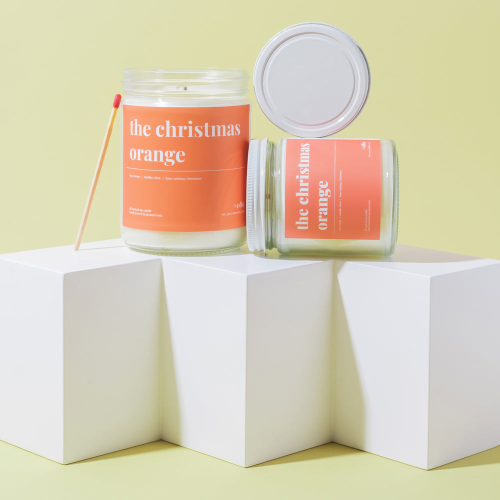 The Christmas Orange Soy Candle - Standard