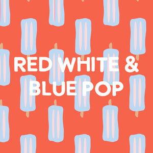 Red, White & Blue Pop Scented Soy Candle