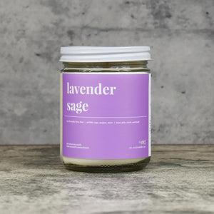 Lavender Sage Soy Candle - Standard