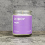 Lavender Sage Soy Candle - Standard