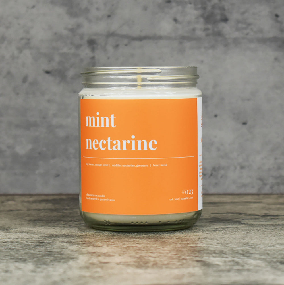 Mint Nectarine Soy Candle - Standard