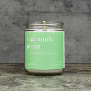 Sage Apple Pecan Soy Candle - Standard