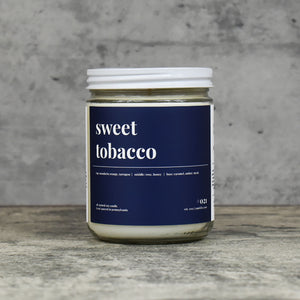 Sweet Tobacco Soy Candle - Standard