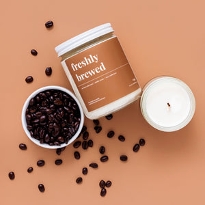 Freshly Brewed Soy Candle - Petite
