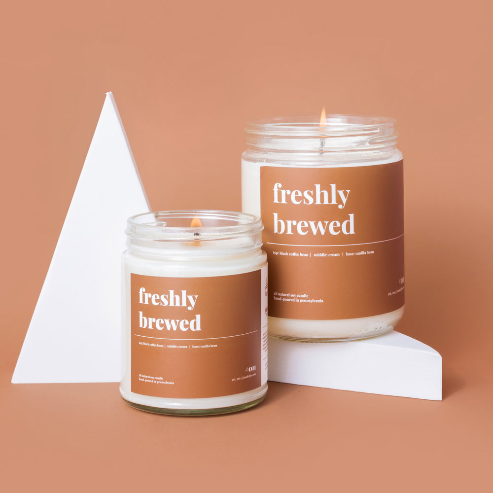 Freshly Brewed Soy Candle - Petite