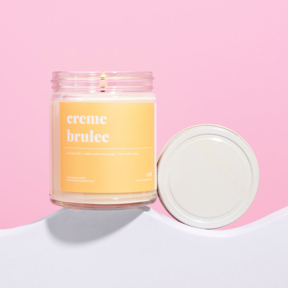 
            
                Load image into Gallery viewer, Creme Brulee Soy Candle - Petite
            
        