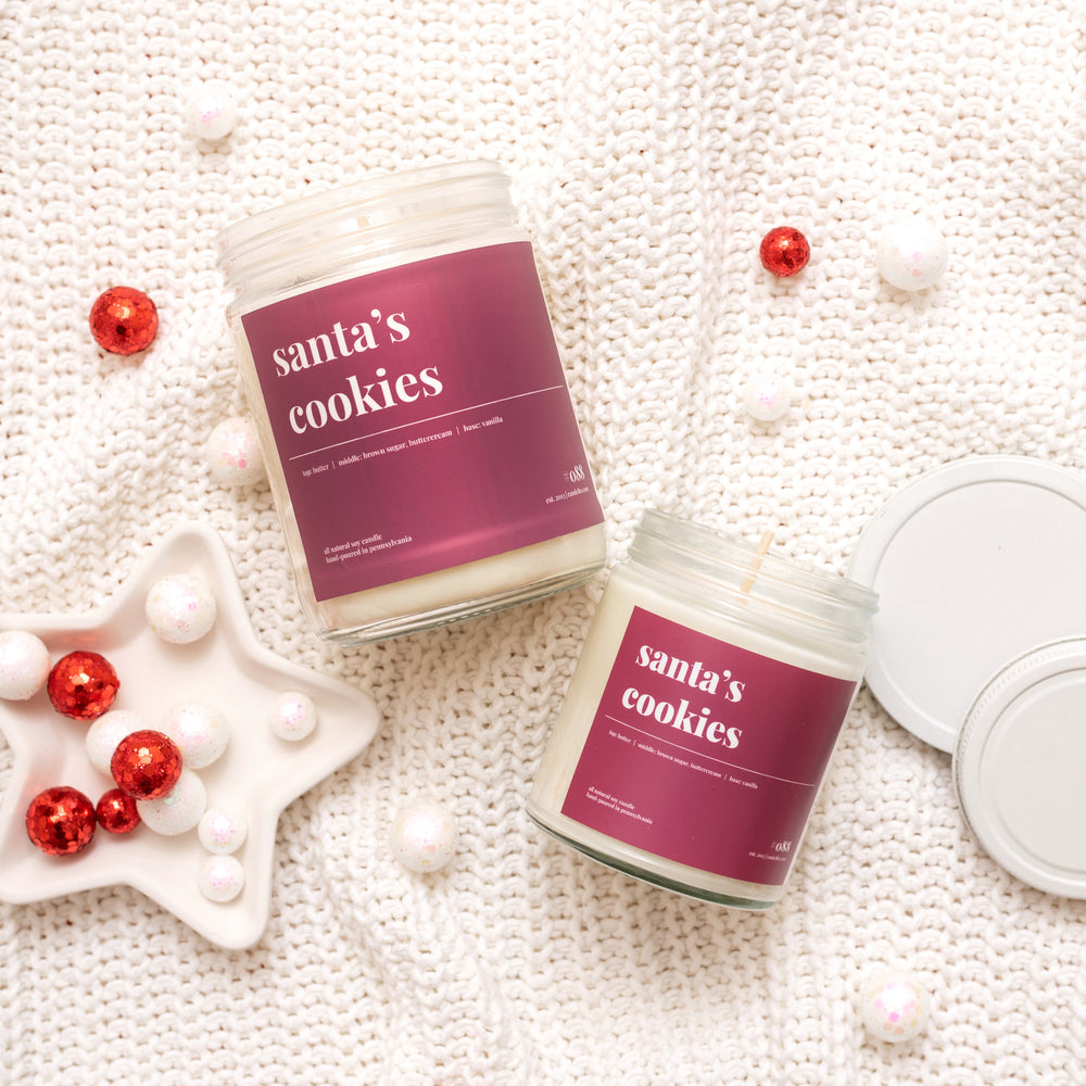 Santa's Cookies Soy Candle - Petite