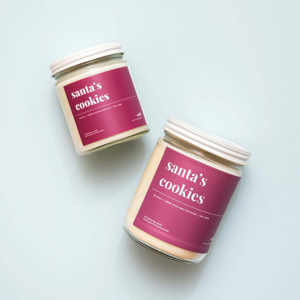 Santa's Cookies Soy Candle - Petite