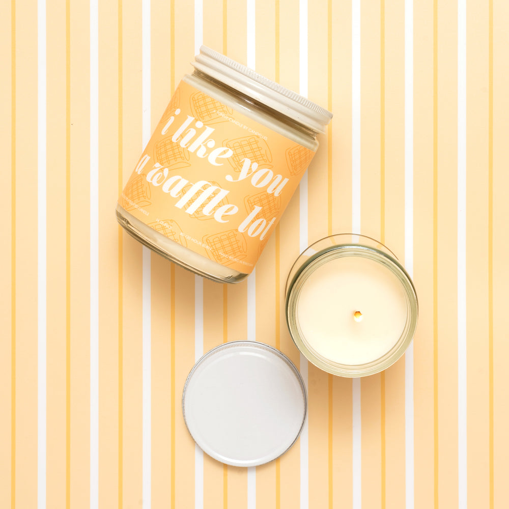 "I Like You A Waffle Lot" Soy Candle - Standard