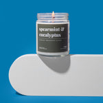 Spearmint & Eucalyptus Soy Candle - Petite