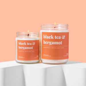 
            
                Load image into Gallery viewer, Black Tea &amp;amp; Bergamot Soy Candle - Petite
            
        