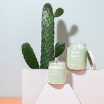 Cactus Flower Soy Candle - Petite