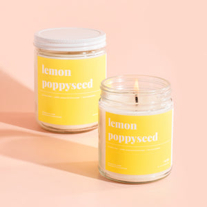 Lemon Poppyseed Soy Candle - Petite