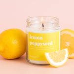 Lemon Poppyseed Soy Candle - Petite