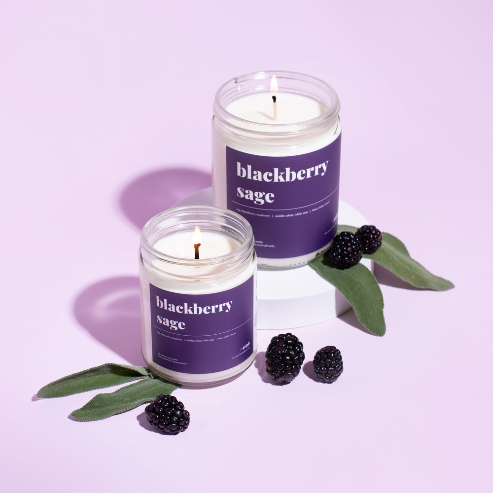 
            
                Load image into Gallery viewer, Blackberry Sage Soy Candle - Petite
            
        
