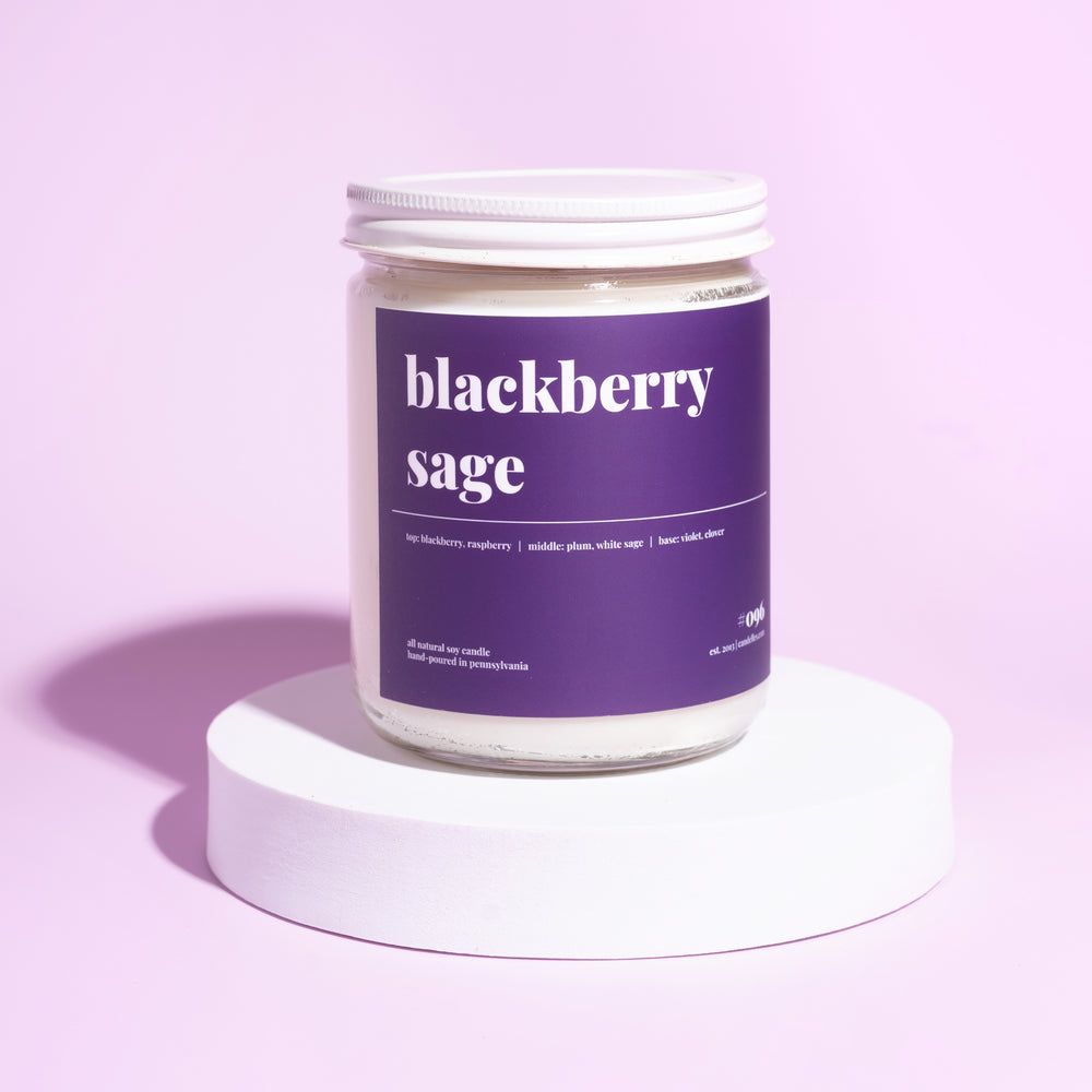 
            
                Load image into Gallery viewer, Blackberry Sage Soy Candle - Standard
            
        