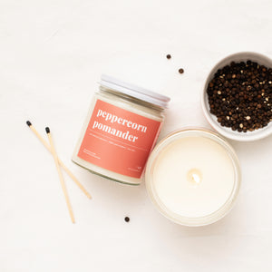 Peppercorn Pomander Soy Candle - Petite