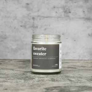 Favorite Sweater Soy Candle - Petite