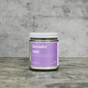 Lavender Sage Soy Candle - Petite