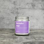 Lavender Sage Soy Candle - Petite