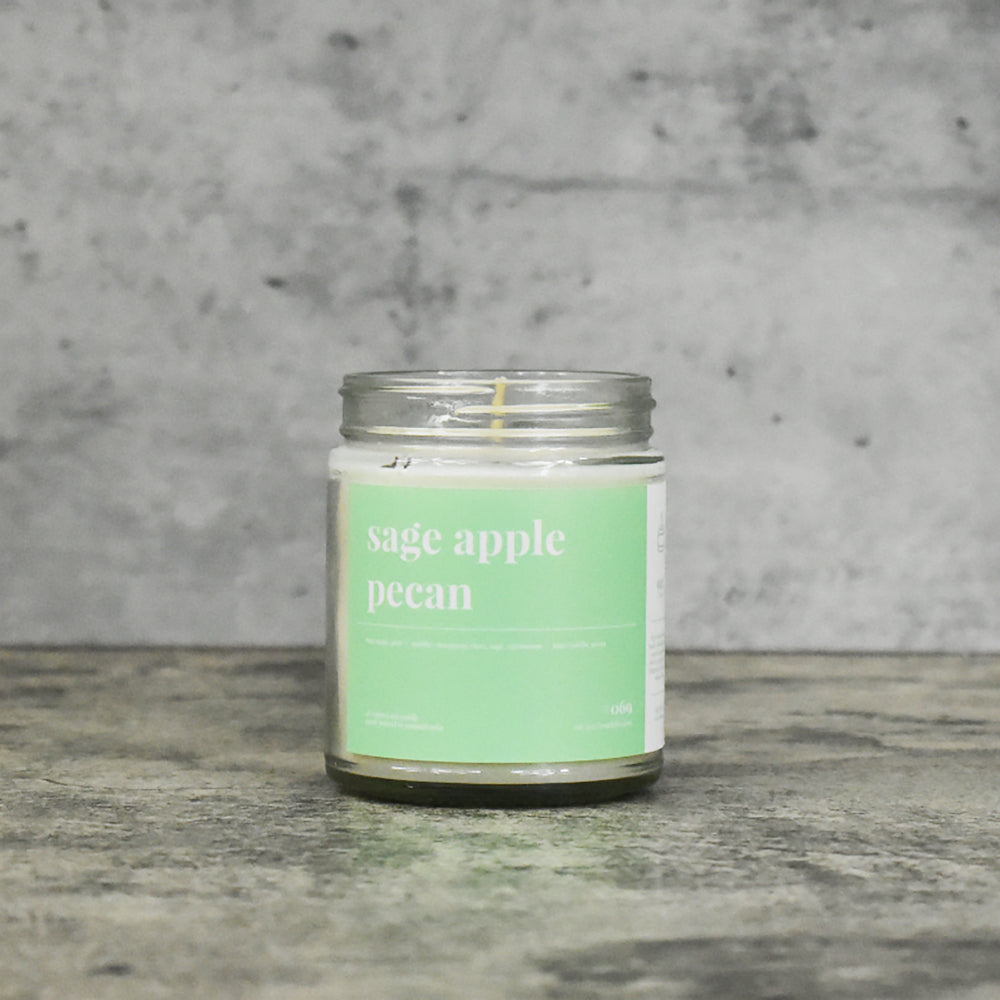 Sage Apple Pecan Soy Candle - Petite